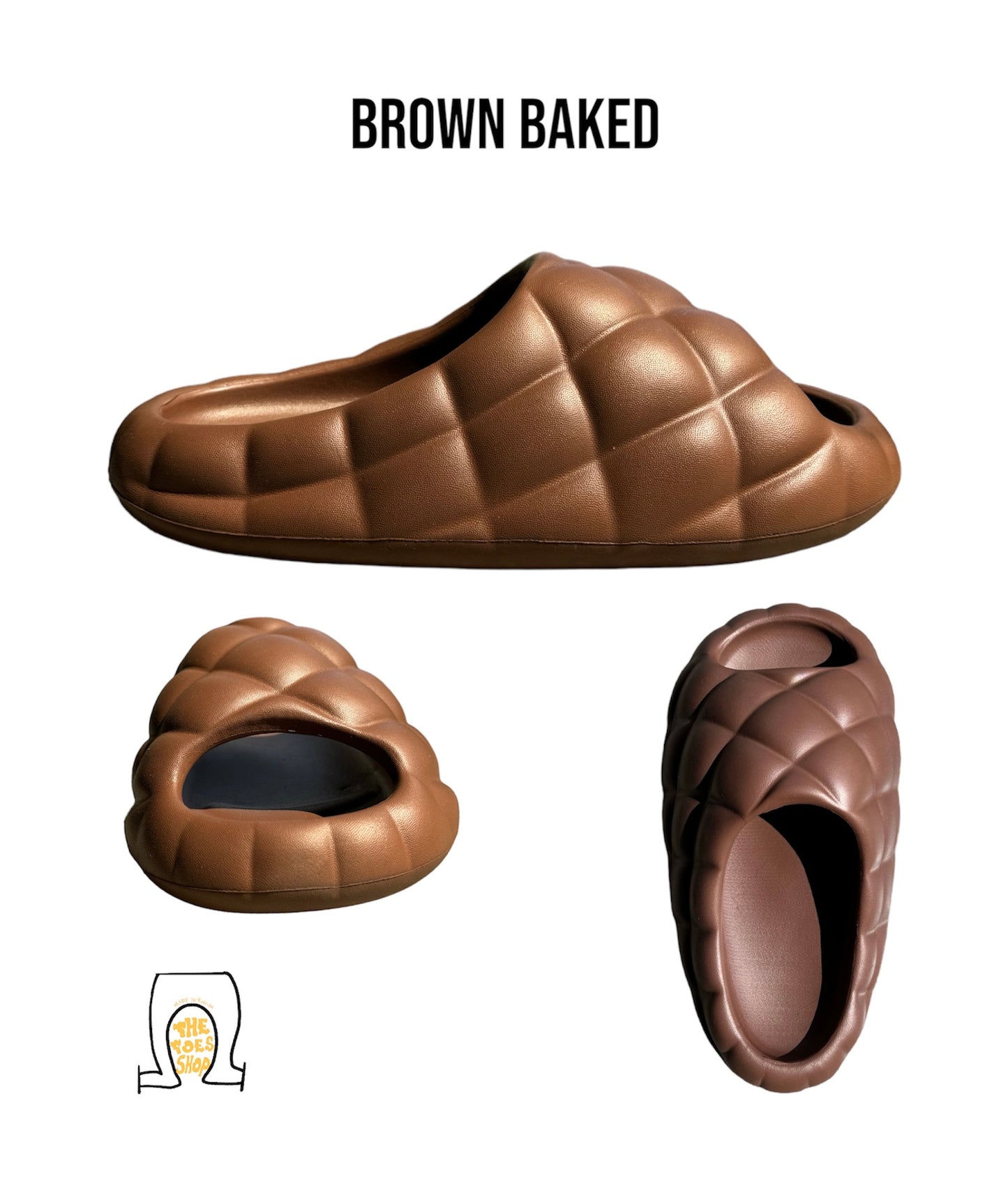 Brown Baked Bread Slides